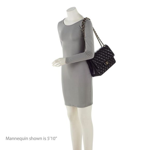 Chanel Lambskin Classic Jumbo Double Flap Bag - Picture 5 of 14